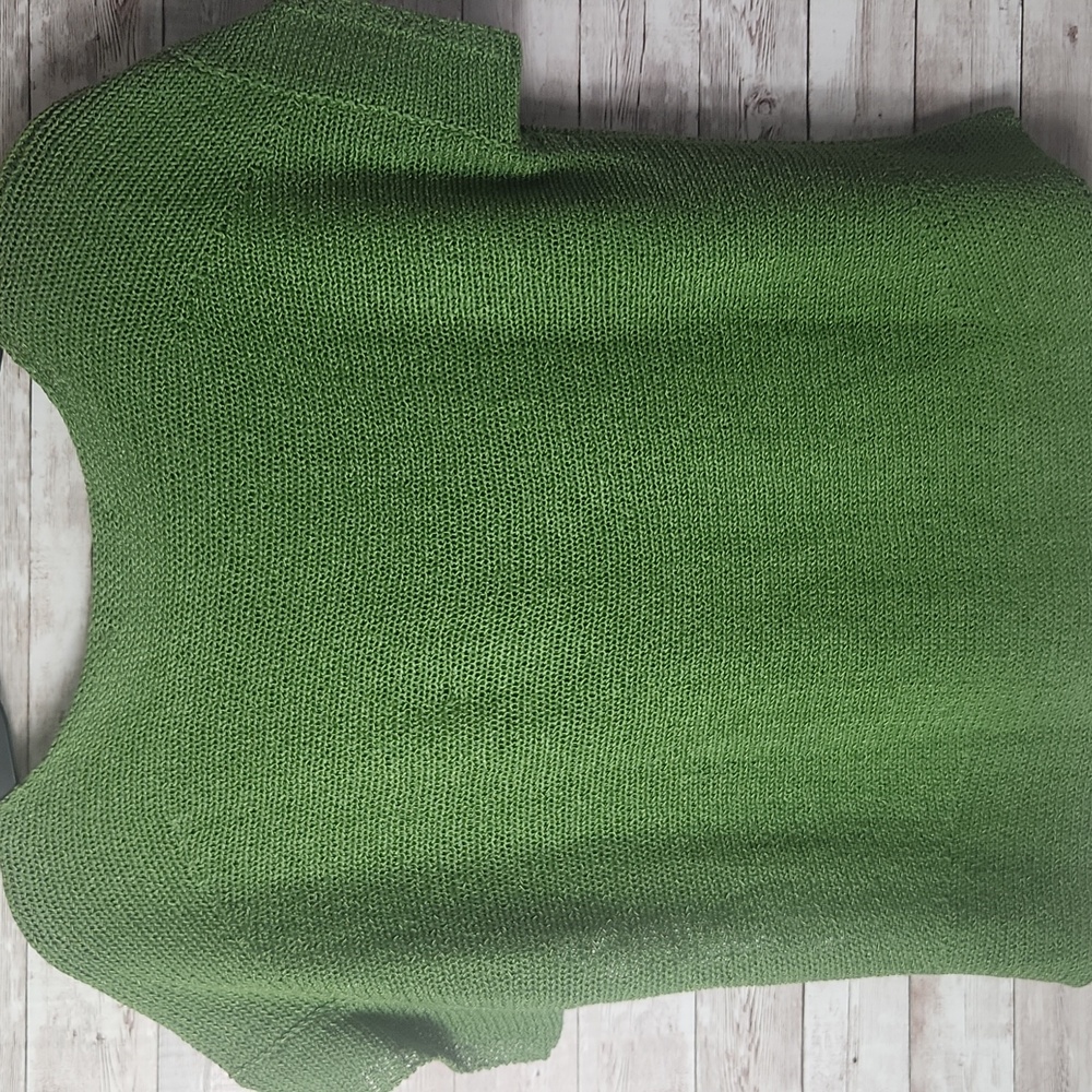 Olive Green Women's Knit Top - Picture 5 of 5